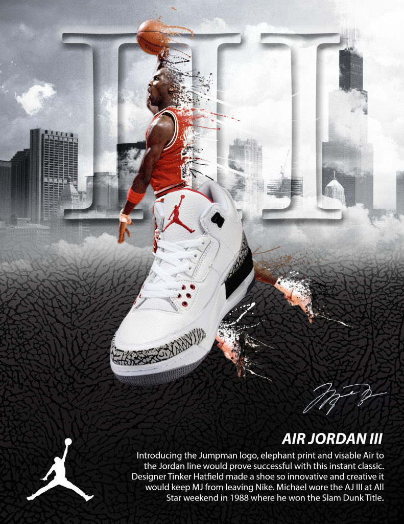 Air Jordan Shoe Magazine Ad - DB Digital Media